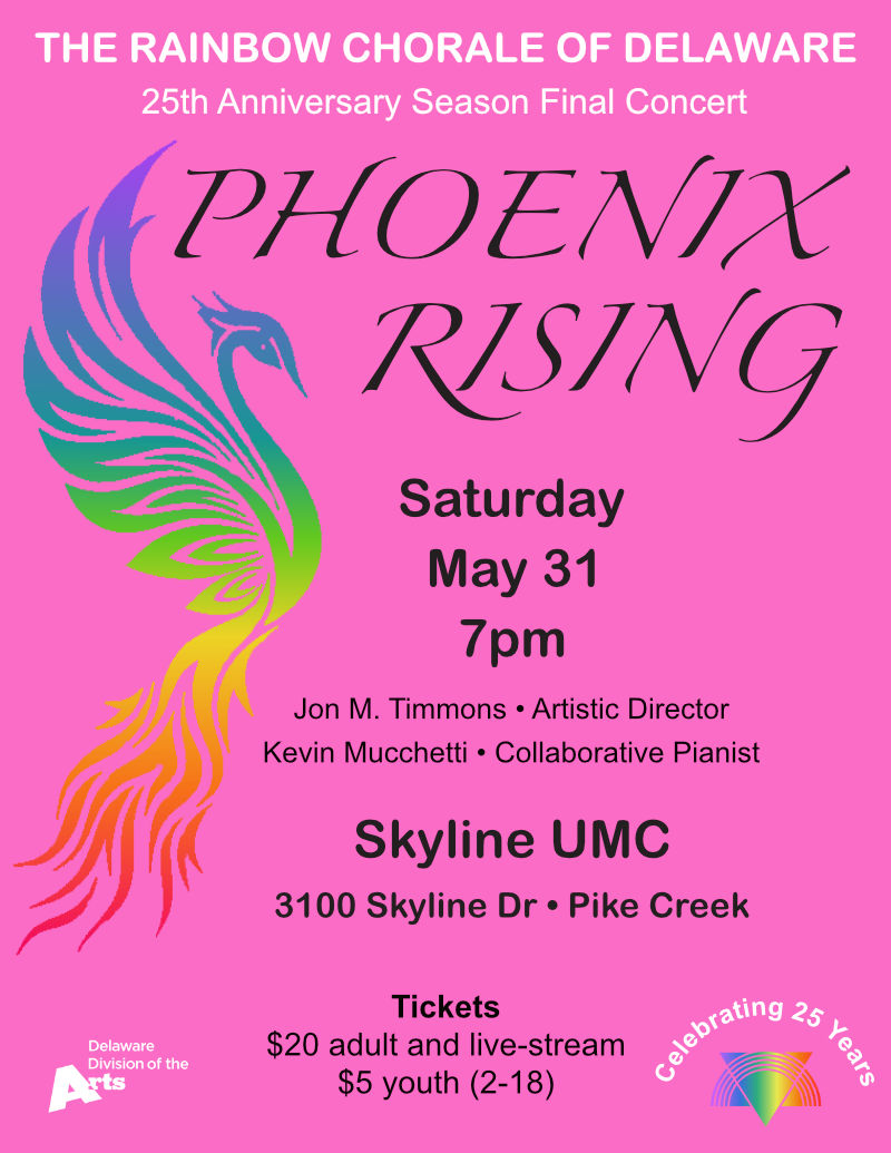 Phoenix Rising, Saturday May 31 7pm