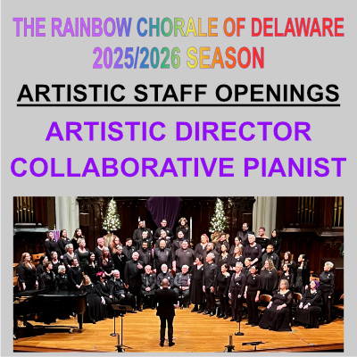Artistic Staff Openings poster